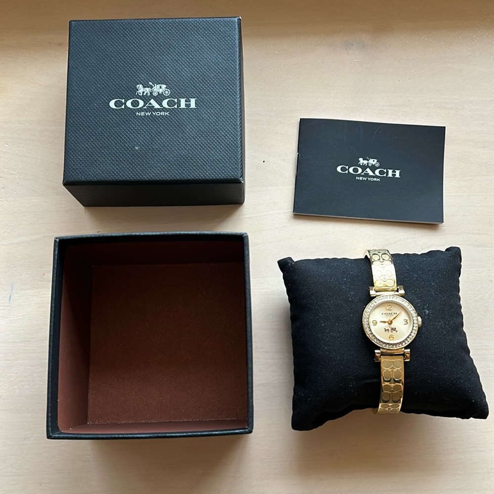Coach Bangle bracelet watch